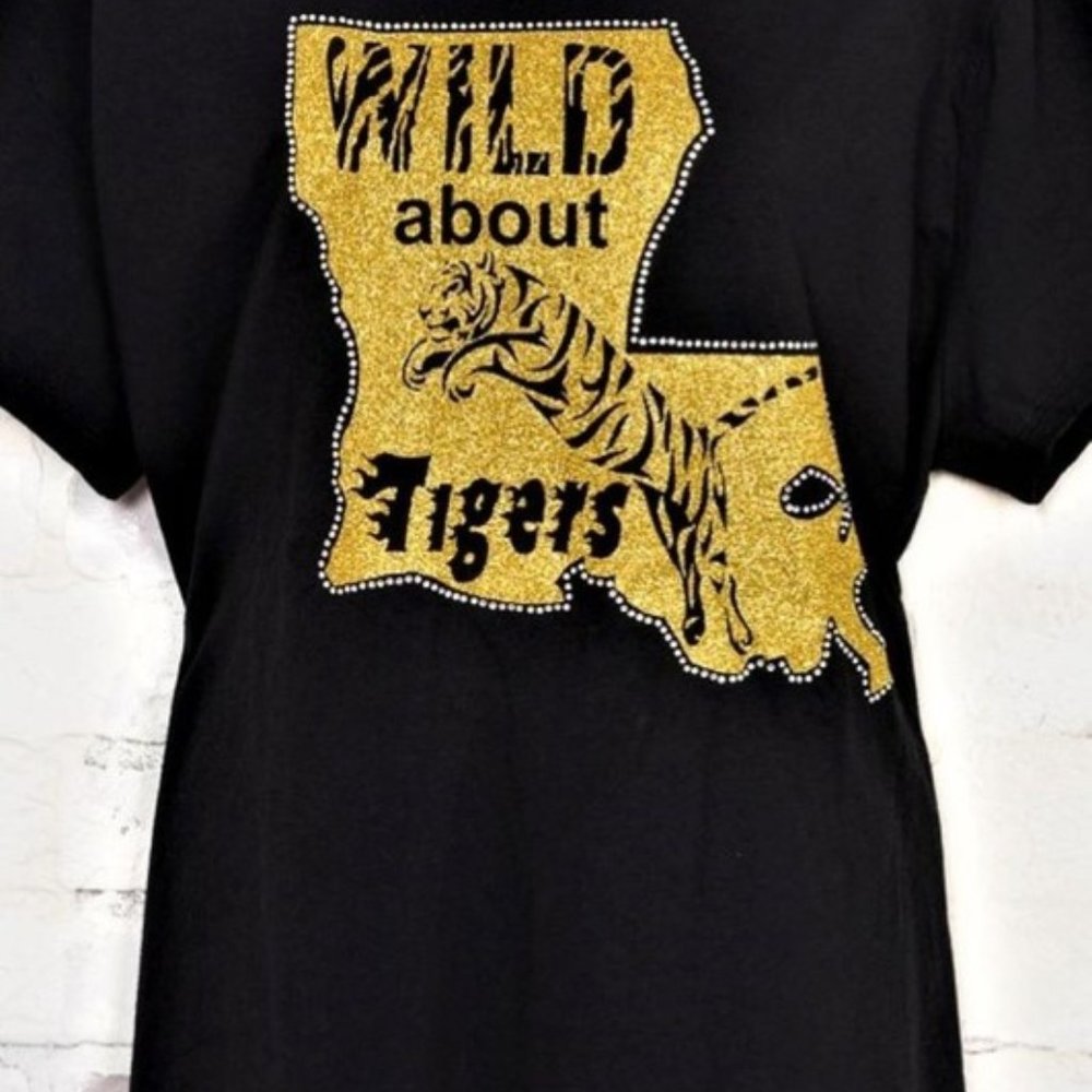 LSU "Wild About Tigers" Tees